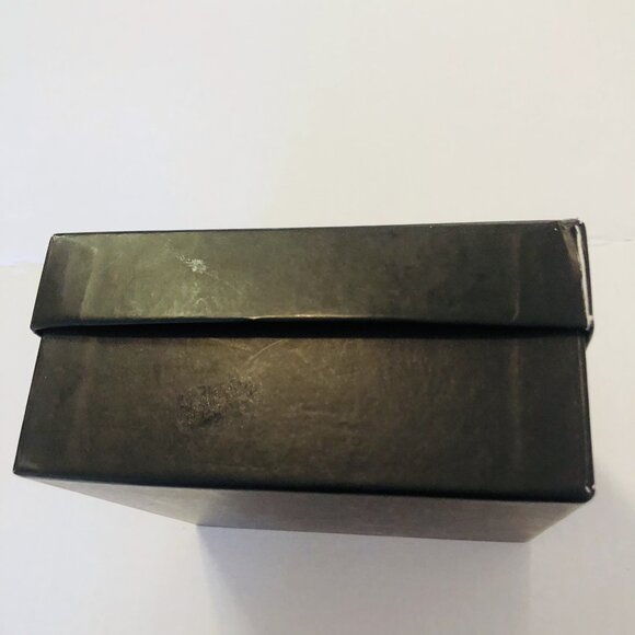 Gucci Belt Box Empty Black White Gift Storage Box 5 x 5 x 2.25 - Picture 8 of 12